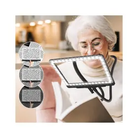 B0dhzzh716 Nzqxjxz Hands Free Magnifying Glass With Light 5x Large Magnifiers For Reading 43 L