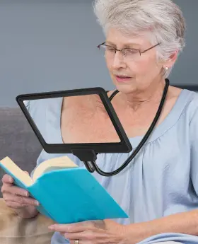 Nzv19b0521fdjgb Nzqxjxz 5x Hands Free Magnifying Glass For Reading Flexible Gooseneck