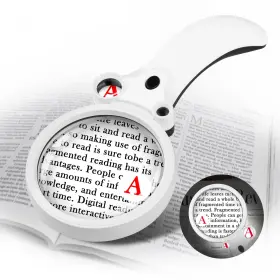 Nzv4608274jp01 Nzqxjxz Magnifying Glass For Reading 60x 30x 15x 6x Lighted Handheld Magnifier With