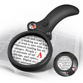Nzv4608274jp03 Nzqxjxz Magnifying Glass For Reading 60x 30x 15x 6x Lighted Handheld Magnifier With