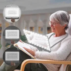 Nzv461215gbfdj01 Nzqxjxz 5x Hands Free Magnifying Glass Neck Wear Magnifier For Reading Flexi