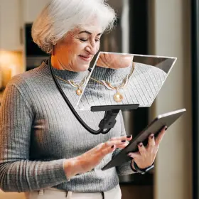 Nzv461222gbfdj Nzqxjxz 5x Hands Free Magnifying Glass For Reading Flexible Gooseneck Large F