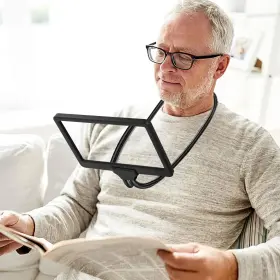 Nzv55h0517fdj33 Nzqxjxz 5x Magnifying Glass For Reading Hand Free Large Magnifier Flexible