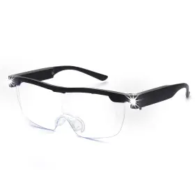 Mgbl-01 Okh 160% Magnifying Glasses With Light Rechargeable Led Lighted Magnificatio
