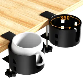 Oku-us-072 Ookuu 2 Pack Large Desk Cup Holder Anti-spill For Or Table St