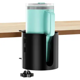 Oku-us-076 Ookuu Deeper Desk Cup Holder Anti-spill For Or Table Sturdy And D