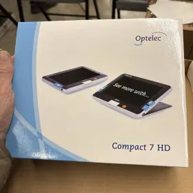 Optelec 2344 Compact 7 Hd Touch Screen Magnifier Model Number # 405n