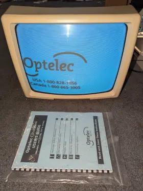 7517m Optelec Clearview 300 Black And White Replacement Monitor Only Model