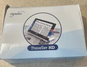 Artnr513062 Optelec Traveller Hd Video Magnifier New In Box. Full Set