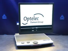 Ct0710v0288 Optelec Clearview Plus Low Vision Video Magnifier Cv-dp-tf17 With 17 Inch Monitor