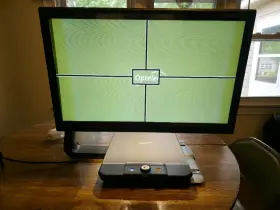 Cv-dp-tf24-sp-g3 Optelec Clearview 24 Inch Full Hd Touchscreen Monitor With Text-to-speech