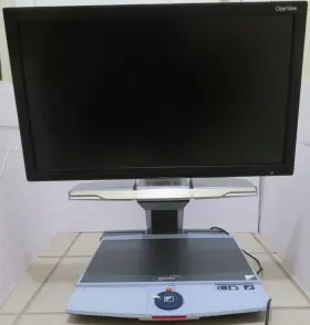 Cv-dp-tf24-ufa-lv Optelec Clearview Full Hd 24 Inch Video Magnifier And Ultra Flexible Arm - Tested