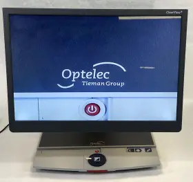 O220at Optelec Clearview Plus 22 Inch Video Magnifier Reader And Ultra Flexible Arm