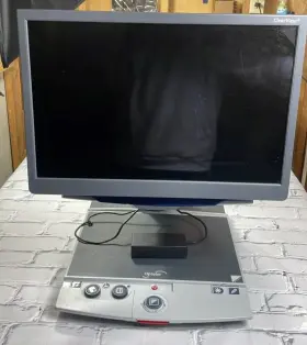 O220ufa Optelec Clearview Plus 22 Inch Video Magnifier And Ultra Flexible Arm