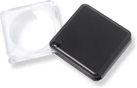Gn-33 Optical Magniflip 3x Flip-open Pocket Magnifier With Built-in Case