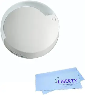 1710-910 Optik Mobilent Pocket Magnifier - 4x 7x And 10x Compact Folding Magnifying Glass With L