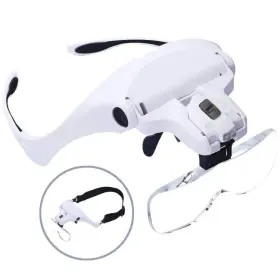 Optional Life 799123304699 Headband Magnifier Bracket And Interchangeable With 2 Led Light 5 Re