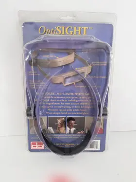 Optisight 633096001370 Donegan Binocular Magnifying Visor Set With 3 4 &5 Power Lenses New