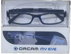 17100622 Orcam Myeye 2.0 Smart Reader Ai Assistant Missing Touchbar For Parts/repair