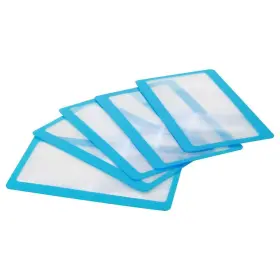 Othmro 882950969121 5pcs 3x Pvc Page Magnifier Square Magnifying Glass Hands-