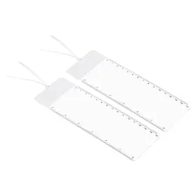 Pta230519tt1559 Patikil Bookmark Magnifier With Ruler 2 Pack 3x Magnifying Sheet Page Lens