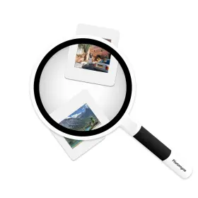 Photomyne 860010909393 Magnifying Glass 3x Magnification Perfect For Seeing Small Objects Photos