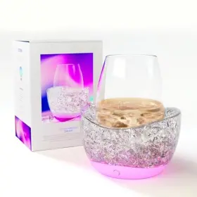 Poiloves A02-1 Wine Chiller For Glass Stemless Keeps Your Glasses Of Rose