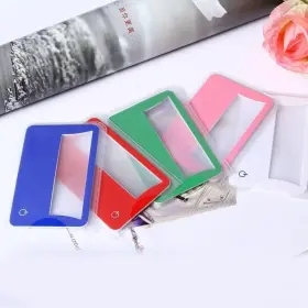Puryupearl 792483304293 Reading Magnifying Glass Led Credit Card Book Small Prints Newspaper Magnifie