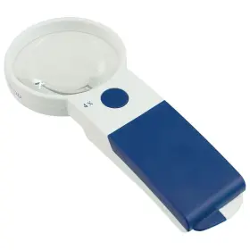 R6502 Reizen Ez Touch 4x 12d Led Handheld Magnifier - Round Lens 70mm