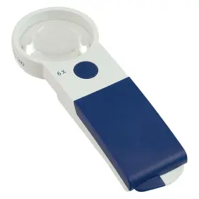 R6504 Reizen Ez Touch 6x 20d Led Handheld Magnifier - Round Lens 57mm
