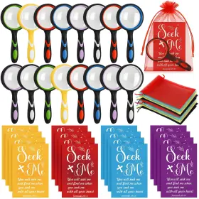 Hat-relaxweex-2394 Relaxweex 48 Pcs/16 Set Easter Christian Gifts Bulk 10x Handheld Magnifying Glass Bible