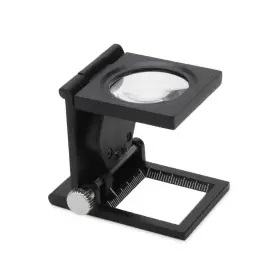 Rongon 639510228835 Small Magnifying Glass With Lights Lighted Magnifiers Loupe 10x Folding Magni
