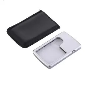 Rongon 824917864971 6x 3x Magnifying Glasses Credit Card Shape Lens Lightweight Lighte