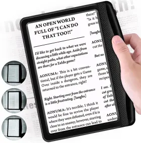 B301se5s Shelepro Rechargeable 5x Magnifying Glass For Reading Ultra Bright With