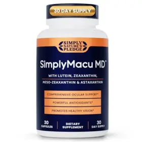 Simply Macu Md B0gm39n17v Advanced Vision Support Supplement With Lutein Zeaxanthin