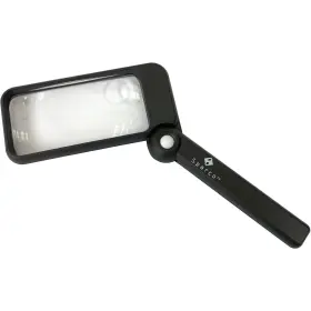 Spr01877 Sparco Rectangular Magnifier 2x Main With 4x Bifocal 2 Inch X4 Black 01877