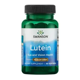 Swanson B01blbykkm Lutein Eye Vision Retina Macula Health Supplement 40mg 60 Softgels