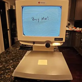 Al2a Telesensory Aladdin Classic Video Magnifier Black And White Tested Works