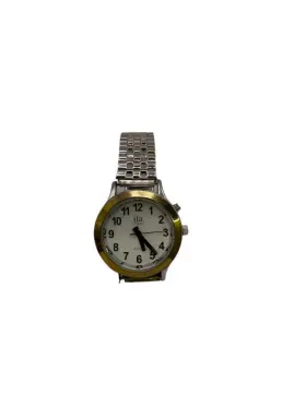 The Low Vision Store 601961131095 Used Talking Gold And Silver Expandable Watch