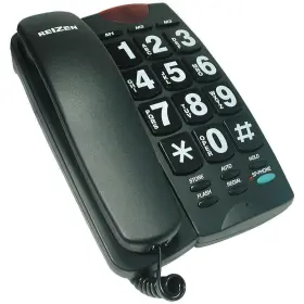 The Low Vision Store 723533722262 Large Button Phone Black With White Numbers