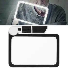 Thesiliconvalley 690770228904 5x Handheld Foldable Magnifier Magnifying Glass With 48 Leds Reading Jewelry Loupe
