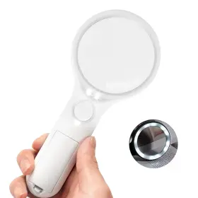 No.6902ab Thrivingivan Magnifying Glass With Light - 3x 45x Handheld Lighted Led Magnifier For Kids