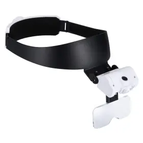 82000j Tmango Headband Magnifier With Led Lights Head Mount And Lighted Magnifying Glasses
