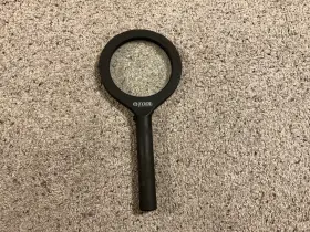 Ml1224 Tool Solutions Lighted Hand Held Magnifying Glass 3x Led Light 250 Lumens Batteries Included