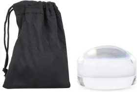 Topincn 705353708176 8x Dome Magnifier Acrylic Optical Desk Reading Loupe Portable Readin