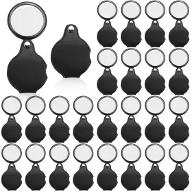 Magnifying-03 Treela 24 Pcs 10x Small Magnifying Glass For Kids Senior Folding Mini Handheld Magn