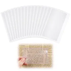 Am554908 Ubamdom 100 Pcs Magnifier For Reading Credit Card Size Pocket Magnifying