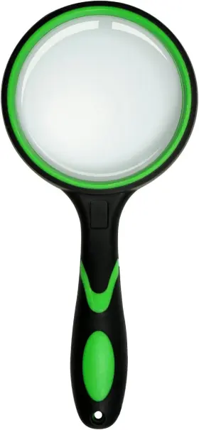 Ueixieo 726084708211 75mm 10x Handheld Magnifying Glass For Reading Books Newspapers And Nature