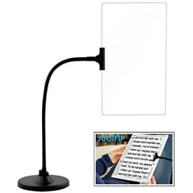 Jux01h0527cjfdj Uoifip Magnifying Glass With Stand 10 Inch X6 Black Frameless Magnifier