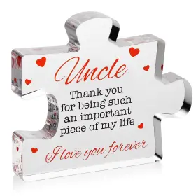 Velenti 060909031678 Uncle Gifts - Decorative Favorite Gift Acrylic Plaque With Re